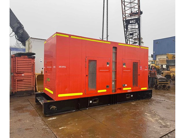 Cummings c350d5 315kva noodstroomaggregaat - afbeelding 5 van  11