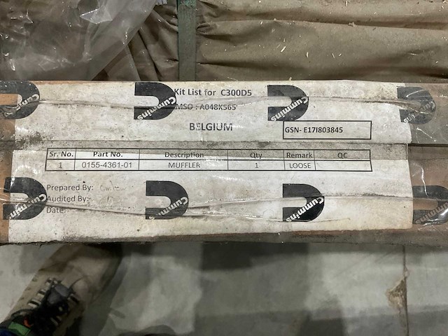 Cummins - boorinstallatie benodigdheden - afbeelding 9 van  21