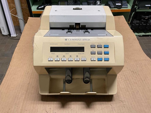 Cummins 406-9705-01 geldtelmachine - afbeelding 1 van  3