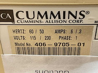 Cummins 406-9705-01 geldtelmachine - afbeelding 6 van  6