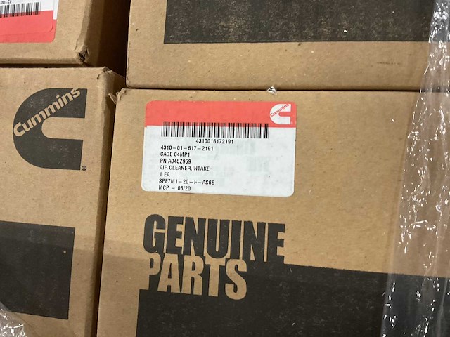 Cummins intake air cleaner filter (39x) - afbeelding 5 van  5