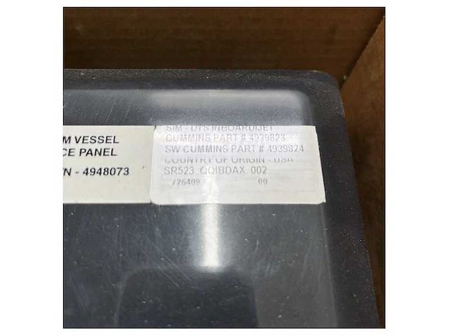 Cummins qsb/c/l/m vessel interface panel 8519533 - 4944245 - afbeelding 2 van  5