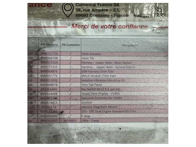 Cummins qsc8.3 600 hp zeus joystick controlled dual engine kit - afbeelding 3 van  11