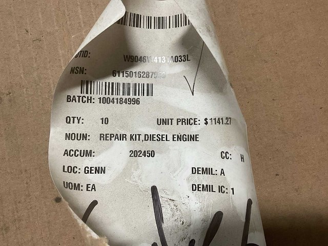 Cummins repair kit diesel engine - afbeelding 1 van  5
