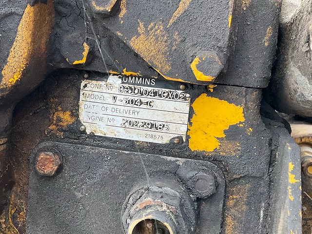 Cummins v-504-c dieselmotor - afbeelding 5 van  5