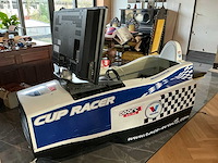 Cup racer f1 gamestoel - afbeelding 1 van  12