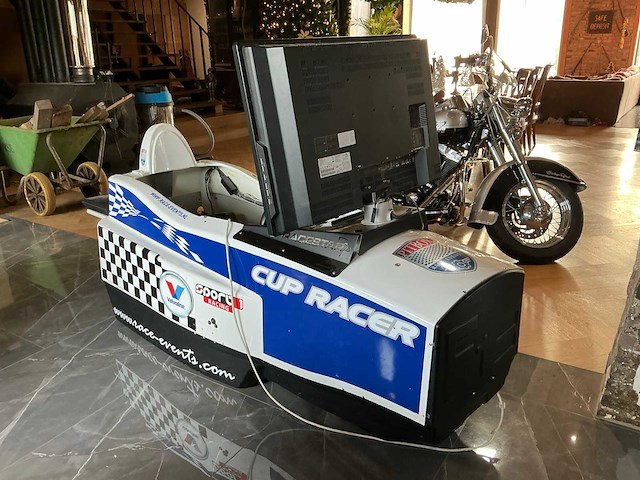 Cup racer f1 gamestoel - afbeelding 4 van  12