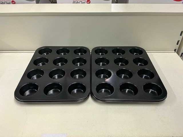 Cupcake bakvorm (2stk) (10x) - afbeelding 1 van  3