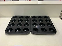 Cupcake bakvorm (2stk) (10x) - afbeelding 1 van  3