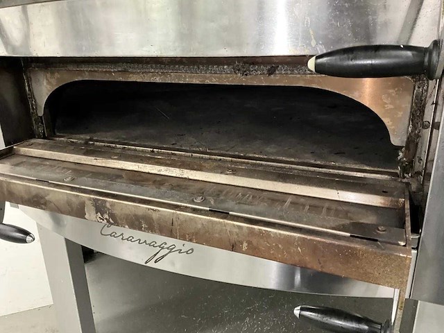 Cuppone - caravaggio cr835/2cd-c5 - mobiele elektrische pizzaoven - afbeelding 1 van  10