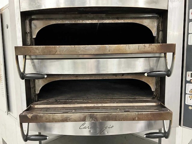 Cuppone - caravaggio cr835/2cd-c5 - mobiele elektrische pizzaoven - afbeelding 4 van  10