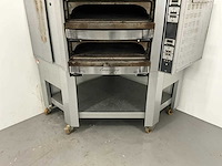 Cuppone - caravaggio cr835/2cd-c5 - mobiele elektrische pizzaoven - afbeelding 7 van  10