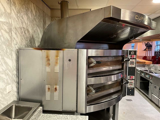 Cuppone - caravaggio cr835/2cd-c5 - mobiele elektrische pizzaoven - afbeelding 4 van  13