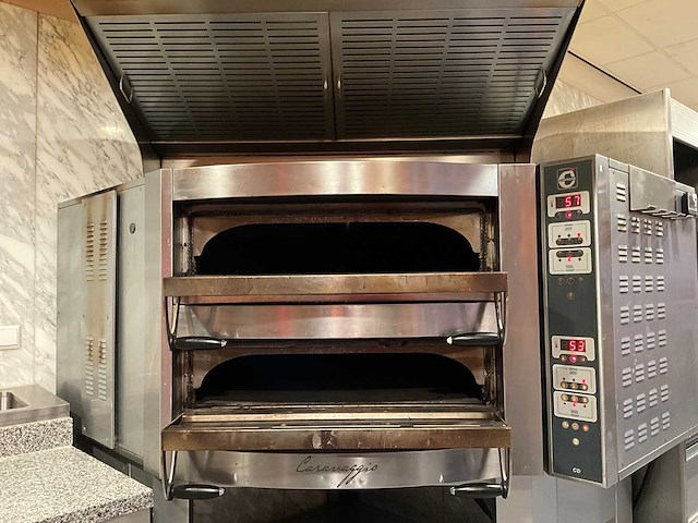 Cuppone - caravaggio cr835/2cd-c5 - mobiele elektrische pizzaoven - afbeelding 6 van  13