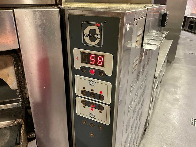 Cuppone - caravaggio cr835/2cd-c5 - mobiele elektrische pizzaoven - afbeelding 10 van  13
