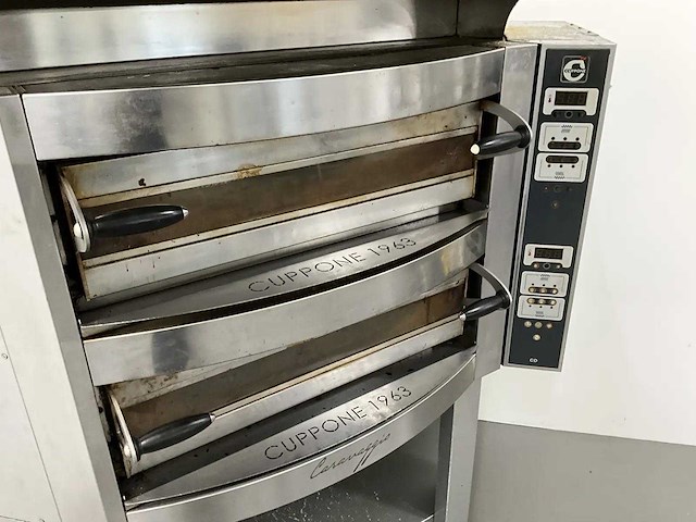 Cuppone - caravaggio cr835/2cd-c5 - mobiele elektrische pizzaoven - afbeelding 5 van  9