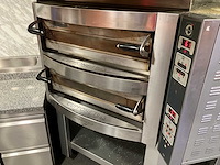 Cuppone - caravaggio cr835/2cd-c5 - mobiele elektrische pizzaoven - afbeelding 12 van  13