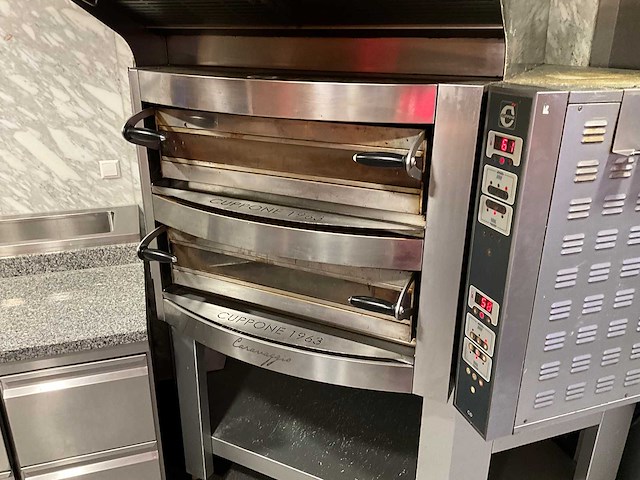 Cuppone - caravaggio cr835/2cd-c5 - mobiele elektrische pizzaoven - afbeelding 13 van  13