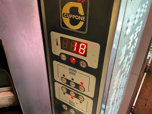 Cuppone - evolution 835/2cd-c5-cp - mobiele pizza-oven - afbeelding 2 van  14