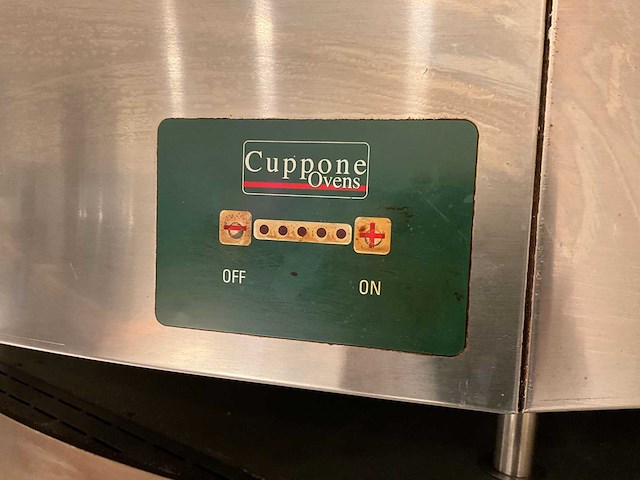 Cuppone - evolution 835/2cd-c5-cp - mobiele pizza-oven - afbeelding 9 van  17