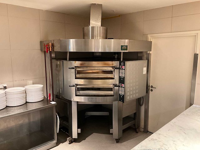 Cuppone - evolution 835/2cd-c5-cp - mobiele pizza-oven - afbeelding 10 van  17