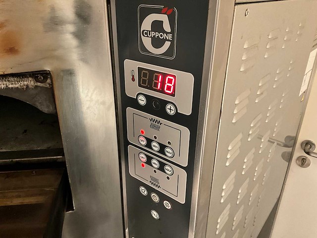 Cuppone - evolution 835/2cd-c5-cp - mobiele pizza-oven - afbeelding 15 van  17