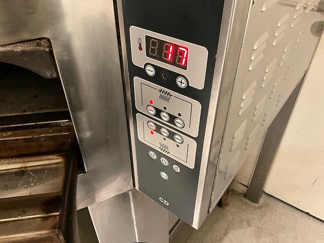 Cuppone - evolution 835/2cd-c5-cp - mobiele pizza-oven - afbeelding 16 van  17