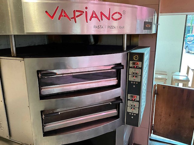 Cuppone - evolution 835/2cd-c5-cp - mobiele pizza-oven - afbeelding 8 van  14