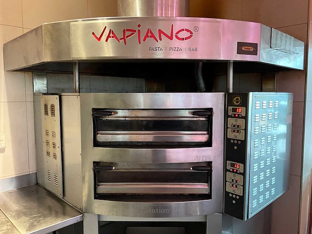 Cuppone - evolution 835/2cd-c5-cp - mobiele pizza-oven - afbeelding 12 van  14