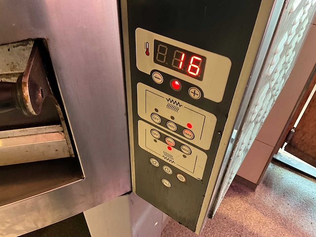 Cuppone - evolution 835/2cd-c5-cp - mobiele pizza-oven - afbeelding 14 van  14