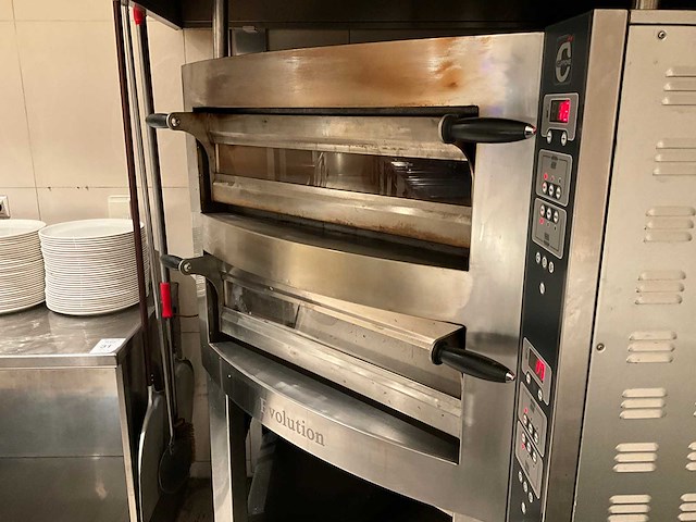 Cuppone - evolution 835/2cd-c5-cp - mobiele pizza-oven - afbeelding 4 van  11