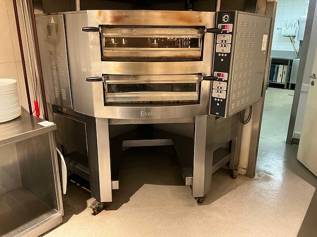 Cuppone - evolution 835/2cd-c5-cp - mobiele pizza-oven - afbeelding 9 van  11