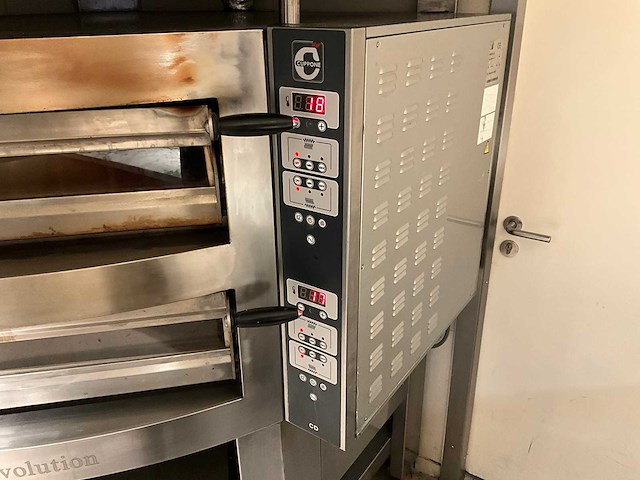 Cuppone - evolution 835/2cd-c5-cp - mobiele pizza-oven - afbeelding 10 van  11