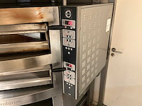 Cuppone - evolution 835/2cd-c5-cp - mobiele pizza-oven - afbeelding 10 van  11