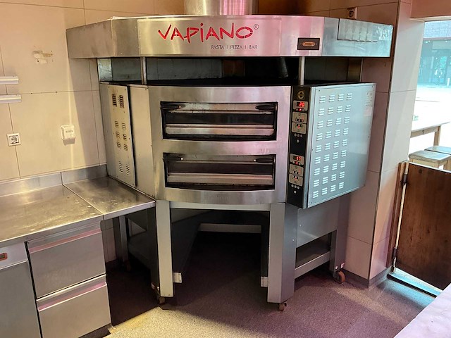 Cuppone - evolution 835/2cd-c5-cp - mobiele pizza-oven - afbeelding 10 van  14