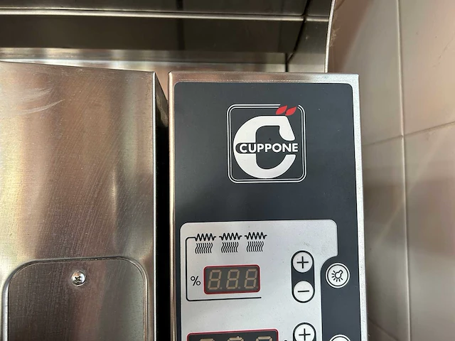 Cuppone michelangelo - dubbele professionele pizzaoven met afzuigkap en pizzascheppen - afbeelding 2 van  14