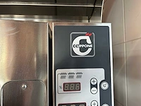 Cuppone michelangelo - dubbele professionele pizzaoven met afzuigkap en pizzascheppen - afbeelding 2 van  14