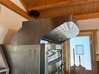 Cuppone michelangelo - dubbele professionele pizzaoven met afzuigkap en pizzascheppen - afbeelding 10 van  14