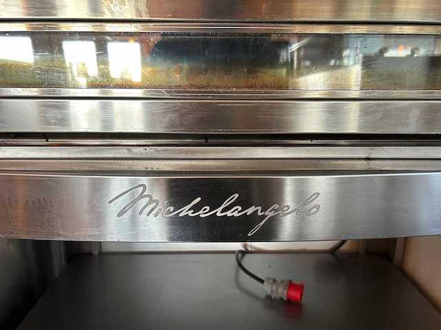 Cuppone michelangelo - dubbele professionele pizzaoven met afzuigkap en pizzascheppen - afbeelding 11 van  14
