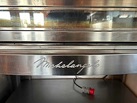 Cuppone michelangelo - dubbele professionele pizzaoven met afzuigkap en pizzascheppen - afbeelding 11 van  14