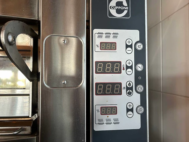 Cuppone michelangelo - dubbele professionele pizzaoven met afzuigkap en pizzascheppen - afbeelding 14 van  14