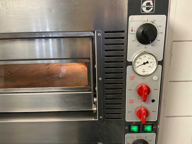 Cuppone tp635/2cm-c5-cp pizza-oven - afbeelding 3 van  5