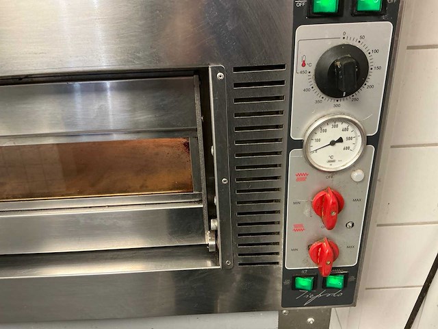 Cuppone tp635/2cm-c5-cp pizza-oven - afbeelding 4 van  5