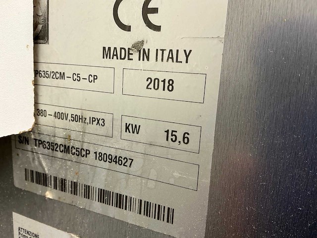 Cuppone tp635/2cm-c5-cp pizza-oven - afbeelding 5 van  5