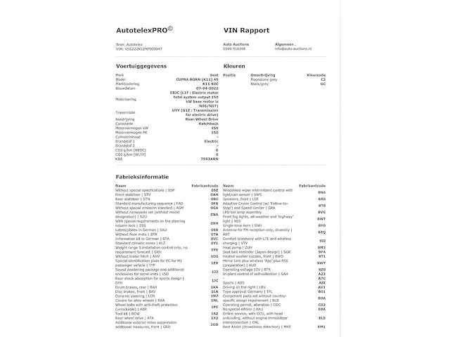 Cupra born 62 kwh 150kw automaat 2023 - afbeelding 6 van  11