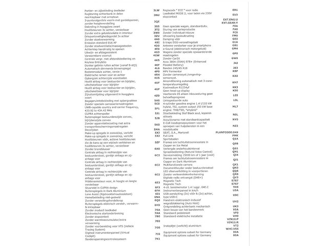 Cupra formentor 1.4 e-hybrid phev 204pk automaat 2023 - afbeelding 1 van  1