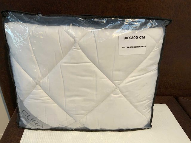 Cura matrasbeschermers b90 x l200cm (4x) - afbeelding 4 van  5