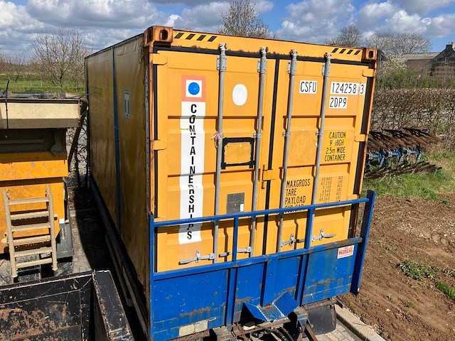 Curtainsider swap body container (20 ft high cube equivalent) - afbeelding 5 van  7