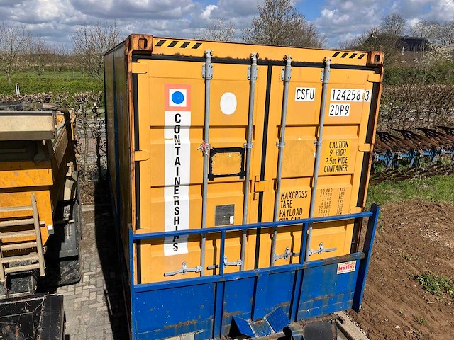 Curtainsider swap body container (20 ft high cube equivalent) - afbeelding 6 van  7