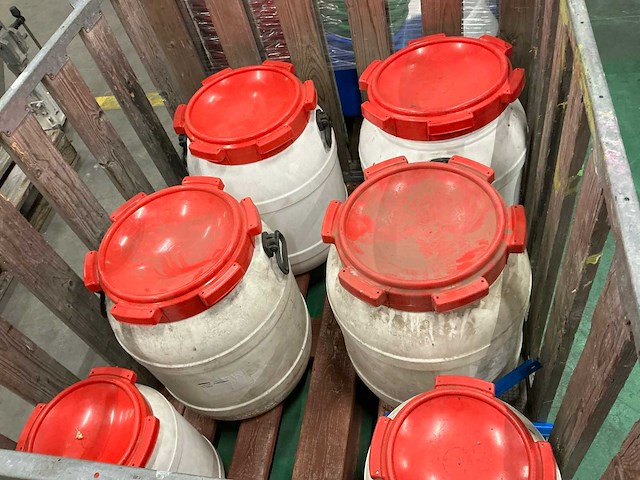 Curtec opslagton met deksel (6x) - afbeelding 2 van  6